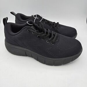 Kirkland Signature Mens Black Mesh Walking Running Sneakers Shoes US 8.5